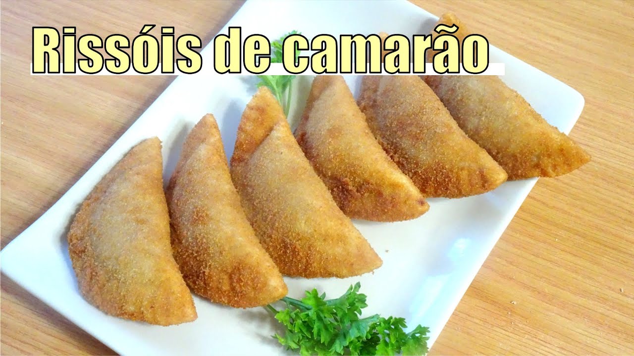 Prawn Rissoles - Rissóis de camarão