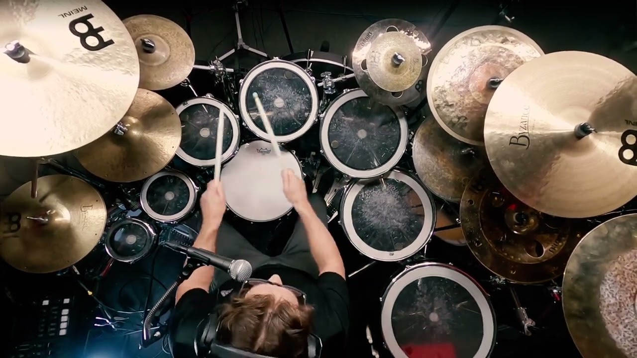 Thomas Lang ROTO TOM KIT  Drum Channel stream excerpt May 14th 2022