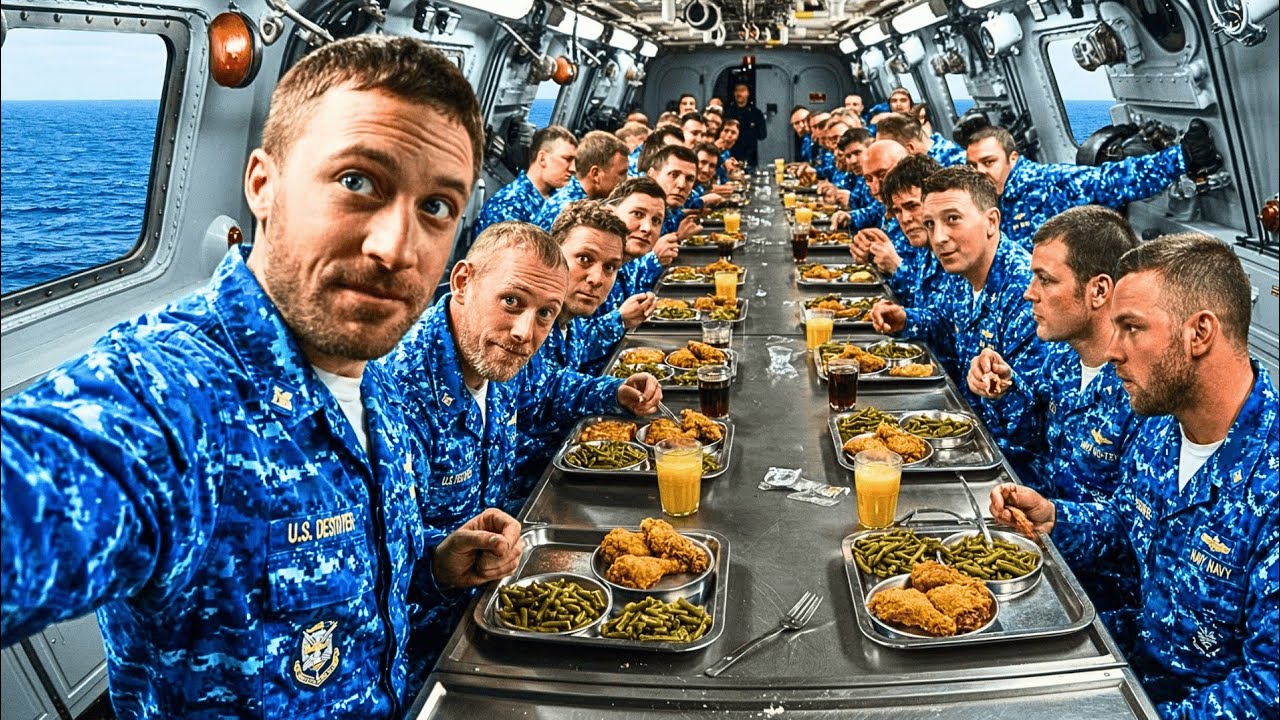 The Destroyer - Inside United States Most Expensive Warship - Dining Hall & Daily Operations