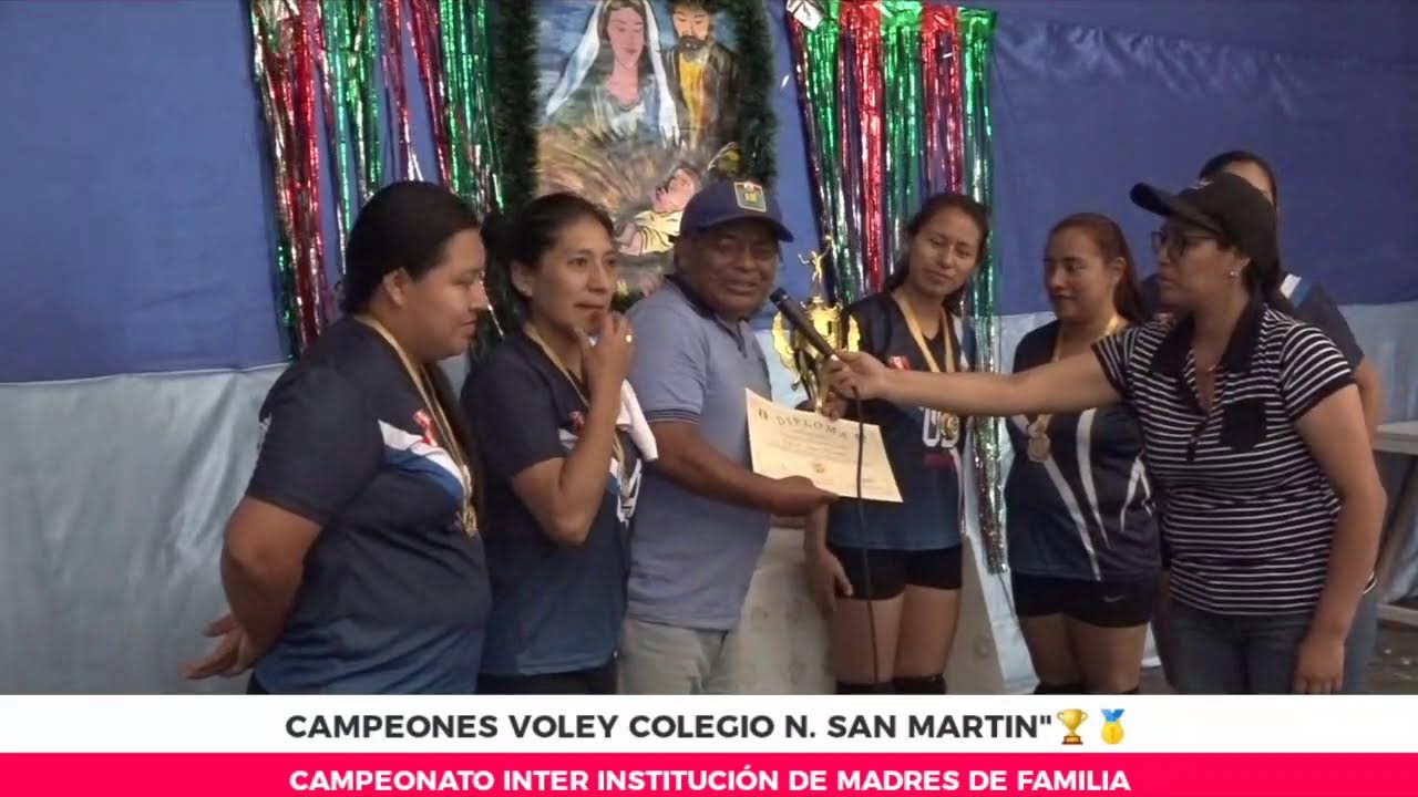 I CAMPEONATO DE VOLEY - MADRES DE FAMILIA - ETAPA CLAUSURA