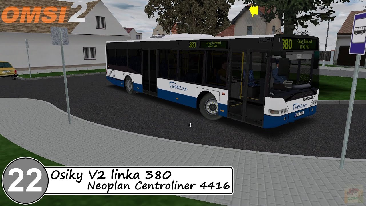 OMSI 2 #22 - Osiky V2 linka 380 - Neoplan Centroliner 4416