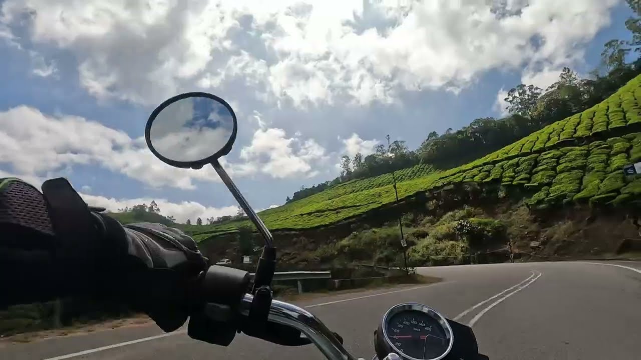 Munnar - Gap Road - Pooppara, scenic highway. Full length time lapse video. Feb 2, 2026