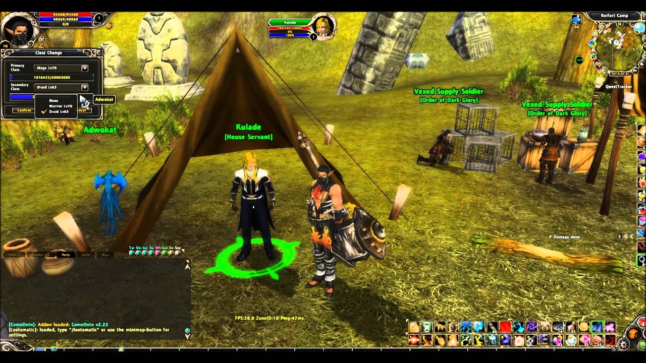 Runes of Magic - Mage/Druid/Warrior all skills max lvl - Cath
