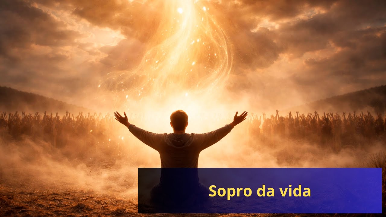 🌬️ O Sopro da Vida (Ruach) | Música Gospel Worship | Piano, Voz e Coral - Autoral