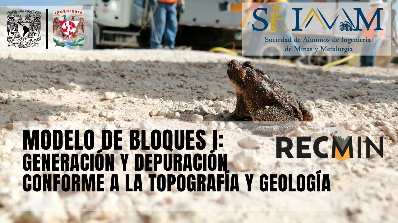Modelo de bloques I Generación y depuración conforme a la topografía - RECMIN 🖥️⛏️👷🏼