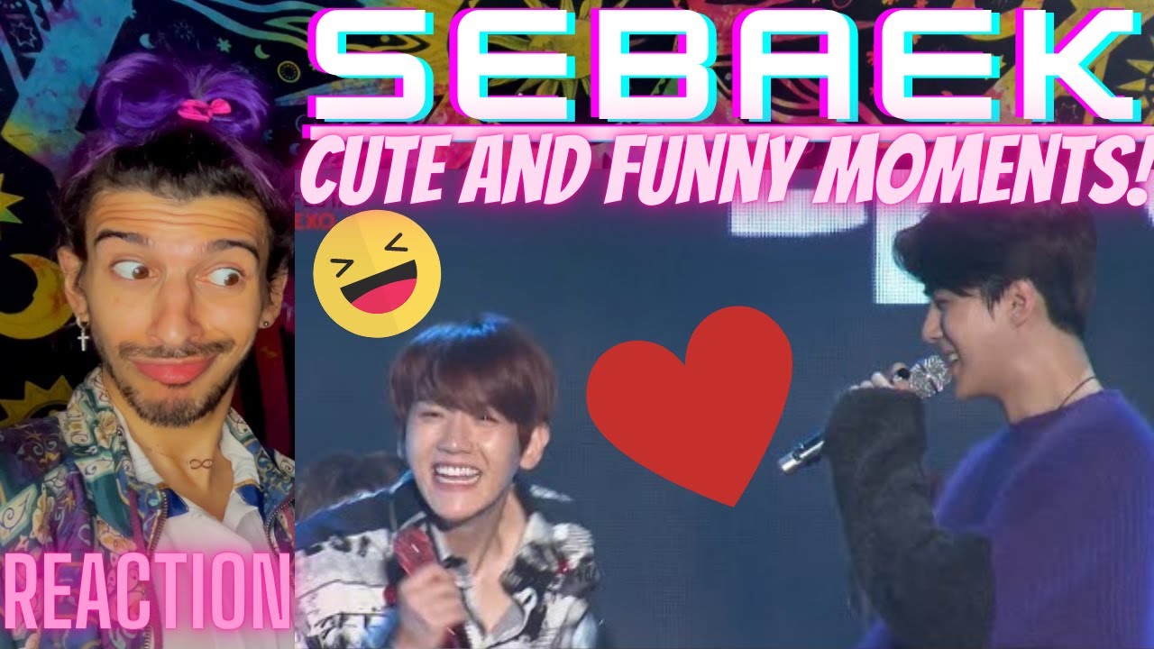 ПОДБОРКА МИЛЫХ И ЗАБАВНЫХ МОМЕНТОВ БЭКХЁНА И СЕХУНА ИЗ EXO (SEBAEK) | РЕАКЦИЯ