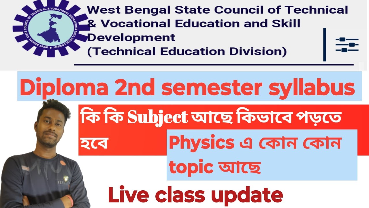 Diploma 2nd semester syllabus Polytechnic subjects | Bng math