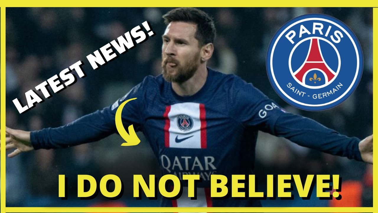 LATEST NEWS! I DO NOT BELIEVE! - PSG NEWS TODAY