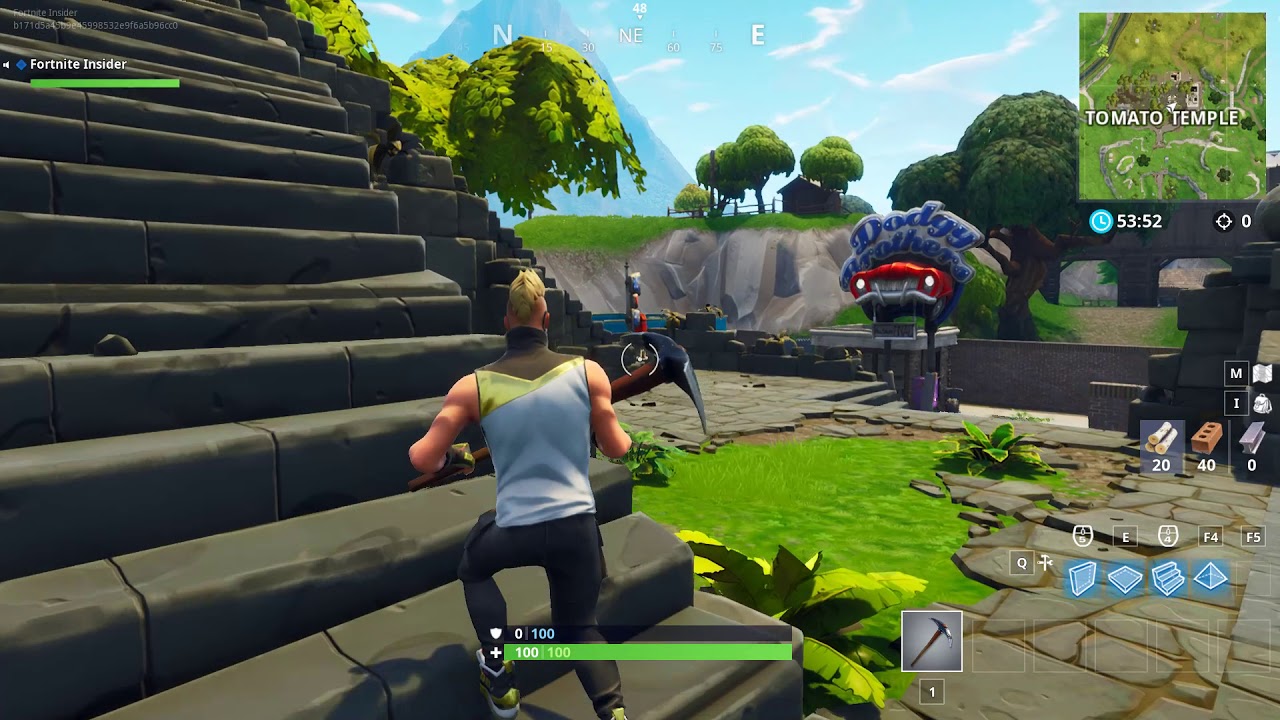 Tomato Temple - New Fortnite Battle Location - Goodbye Tomato Town