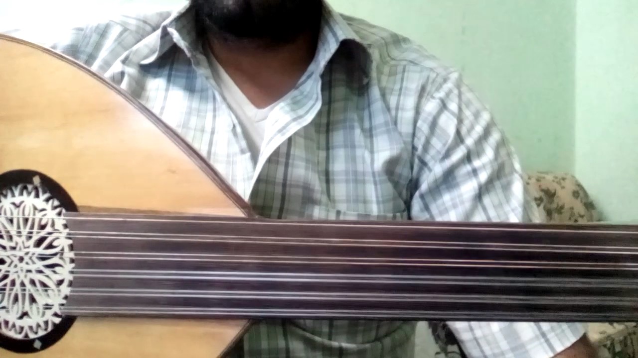 تعليم عزف اغنية رمضان جانا علي العود - How to play song ( Ramadan Gana ) on Oud