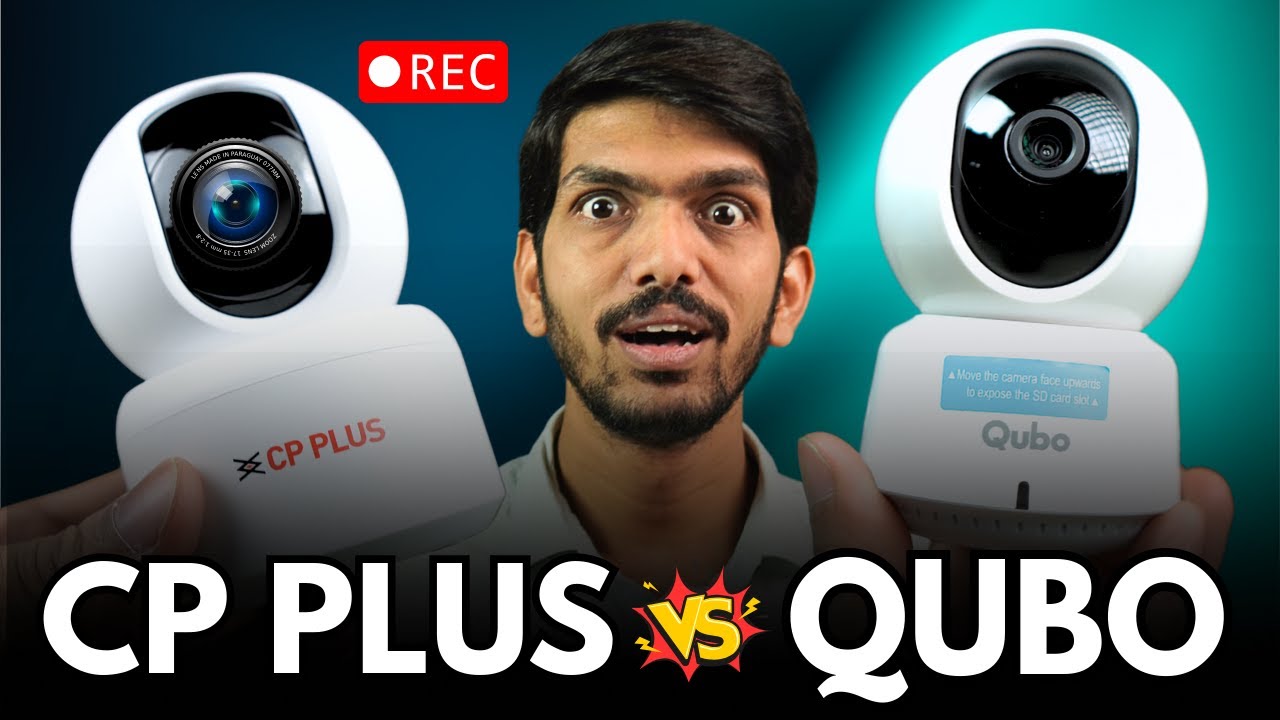 CP Plus E35A vs Qubo SmartCam 360 – Which WiFi Security Camera is Best? Camera Comparison in Hindi