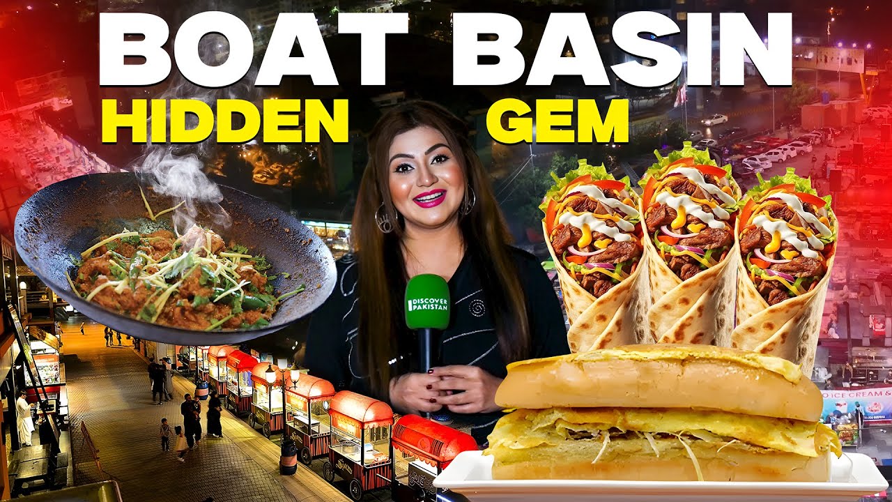 Boat Basin Hidden Gems | Desi, Chinese, Lebanese Food Street Tour In Karachi | Discover Pakistan