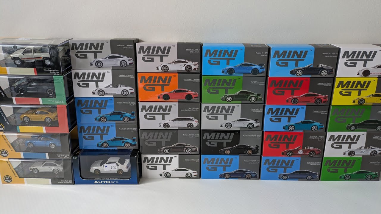 Chase Report week 18 2024 : NAMAC pt.2 MINI GT Porsche collection, PARA64 & AUTOart