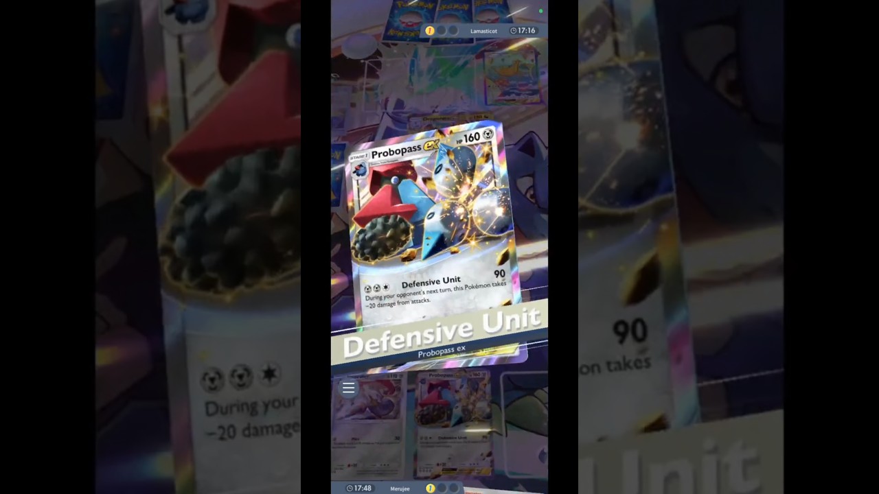 My favorite Pokémon, Super Tank Probopass! Impossible to One-Shot! | Pokémon TCG Pocket