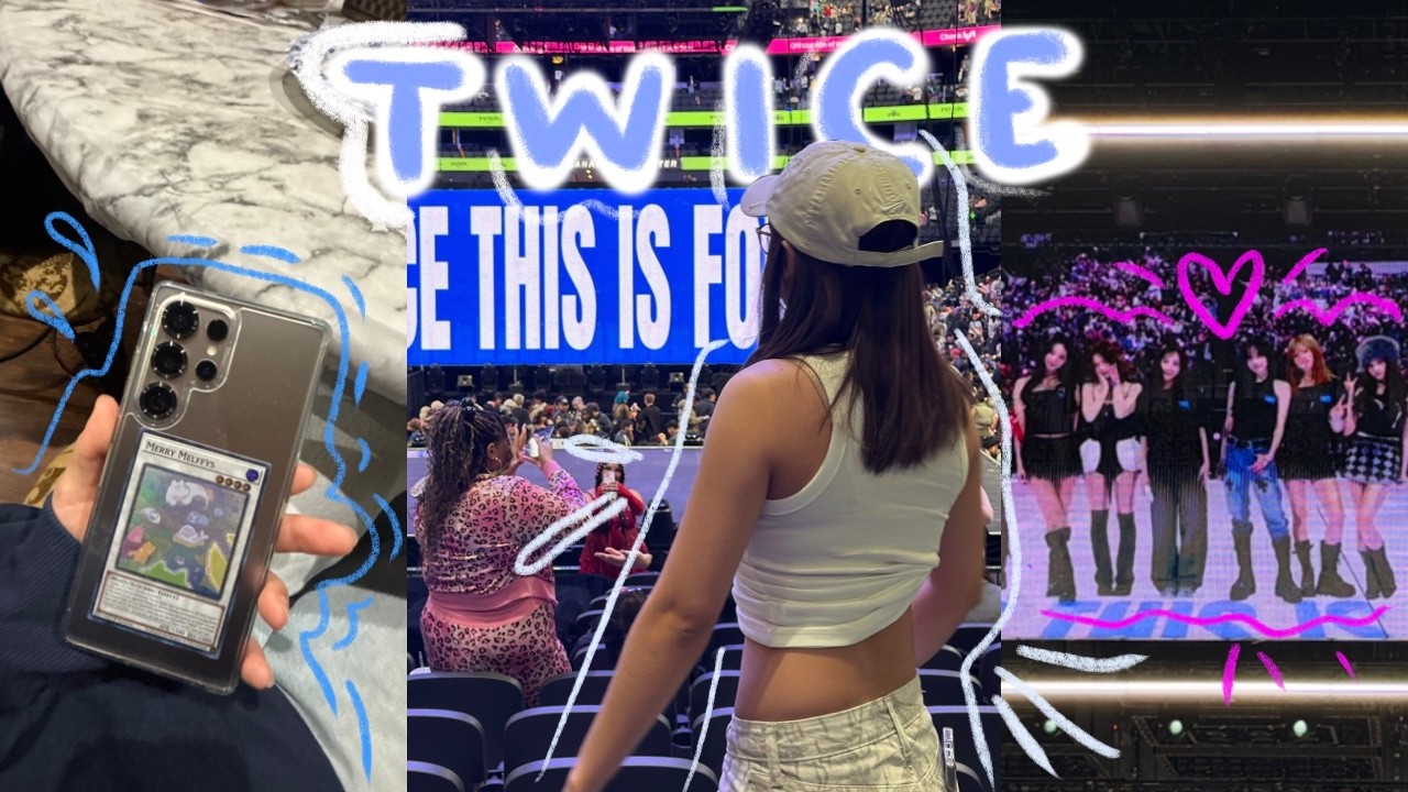 GRWM for TWICE ✨(i literally bought a samsung for this concert…)
