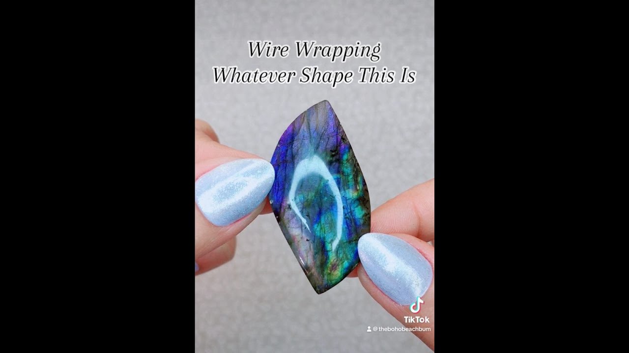 Wire wrapping whatever shape this is