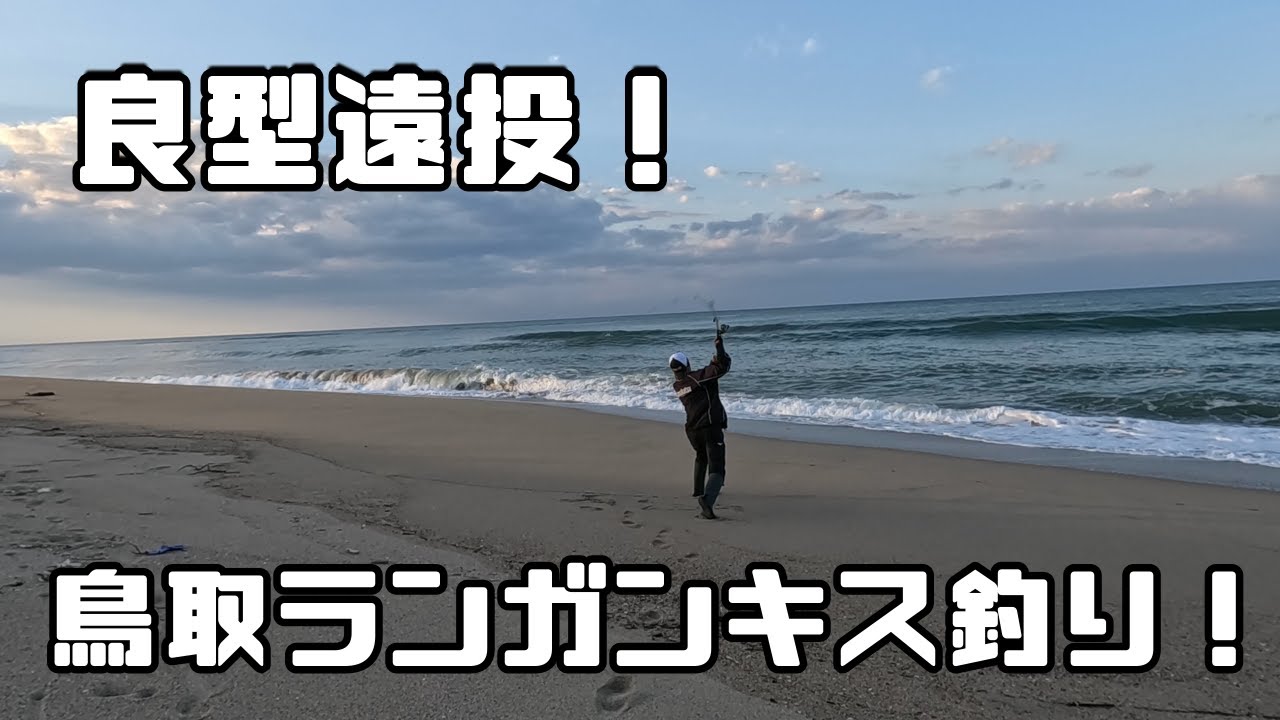 【ランガンキス釣り】近くにはもう居ない…　遠投で良型キス狙っちゃおー！