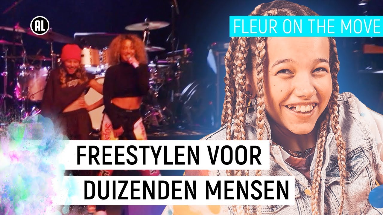 OPTREDEN MET SIGOURNEY K! | Fleur On The Move | #5 | NPO Zapp