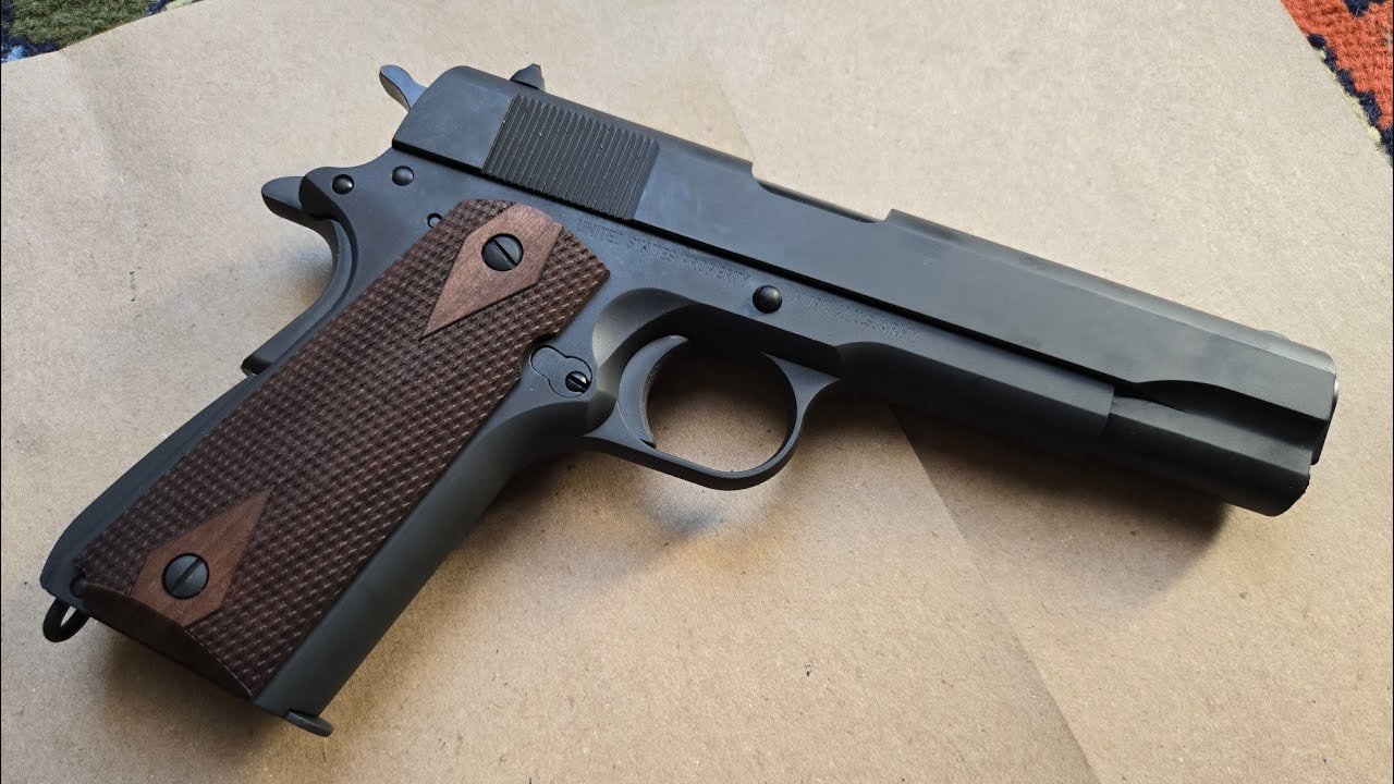Репродукция Tisas 1911A1 времен Второй мировой войны — потрясающе!