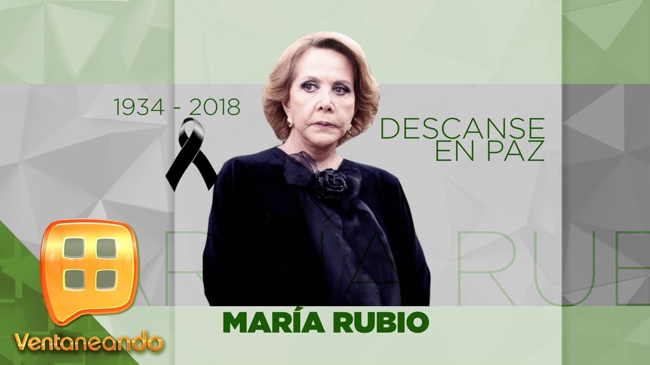 Familiares y amigos despiden a María Rubio | Ventaneando