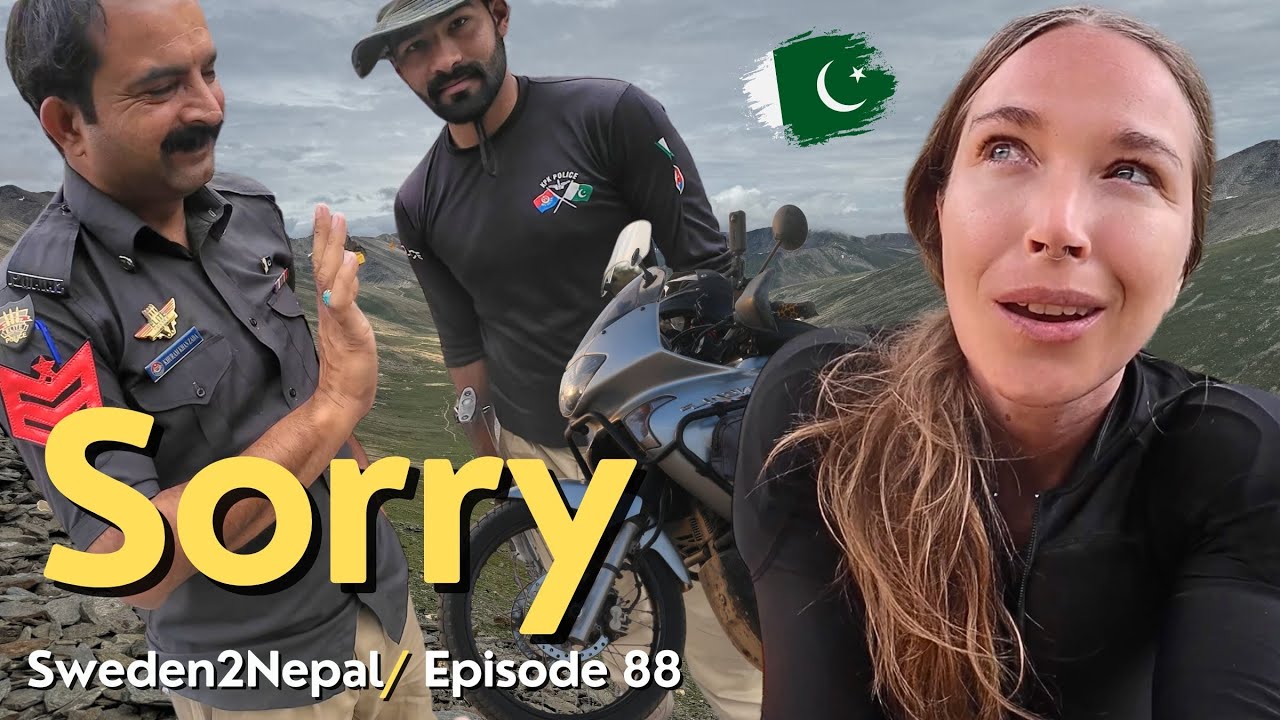 Pakistani Police Crashed into my Motorcycle.. | [E88]