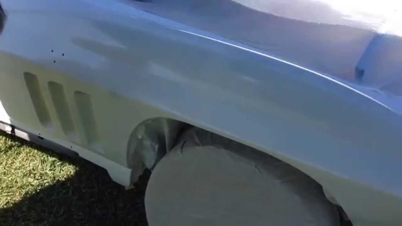 Gelcoating 1966 Corvette with Evercoat Gelcoat