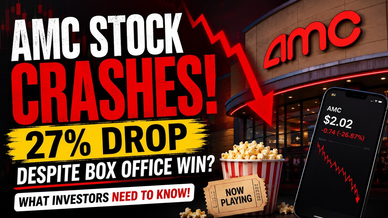 Акции AMC ОБВАЛИЛИСЬ на 27% несмотря на успех Toy Story 5 | Что произошло?