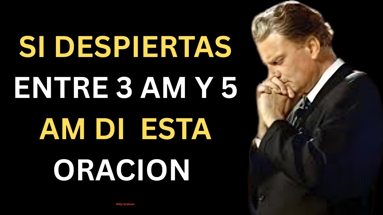 i te DESPIERTAS entre las 3 y 4 de la Mañana , DI esta PODEROSA ORACIÓN