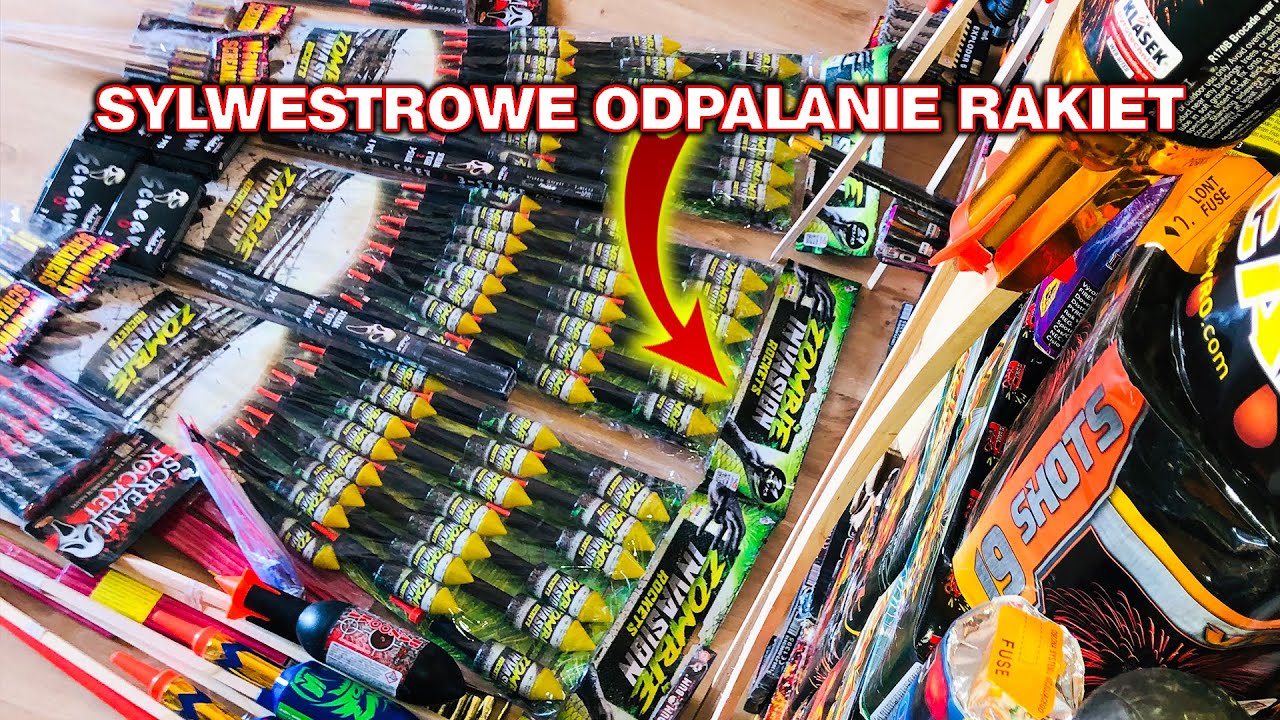 SYLWESTER 2020 W POZNANIU - RAKIETY ATAKUJĄ