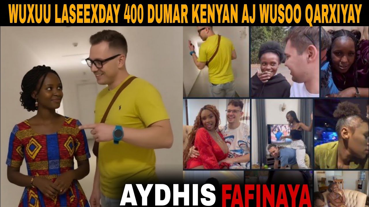 NIN RUSH AH OO 400 NAGOD OO KENYAN AH DABSARAY SONA QARXIYAY AYDHISNA.....