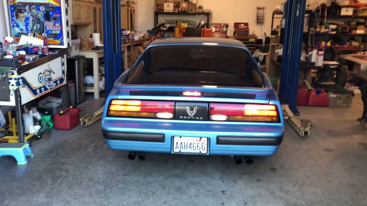 First start up, Hooker Blackheart exhaust, LS3 Third Gen
