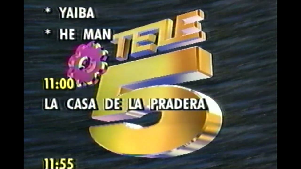 Carta De Programación 3 De Julio de 1995 Telecinco