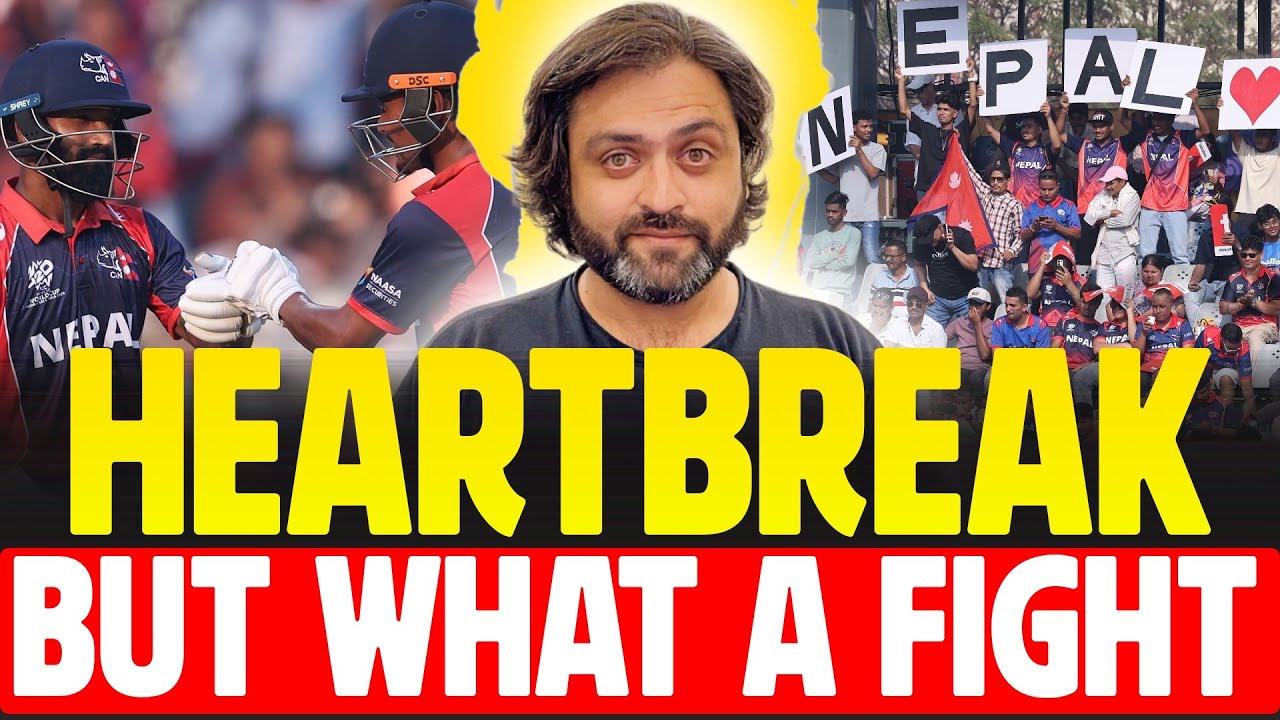 HEARTBREAK! Nepal almost created history! England vs Nepal | T20 World Cup 2026