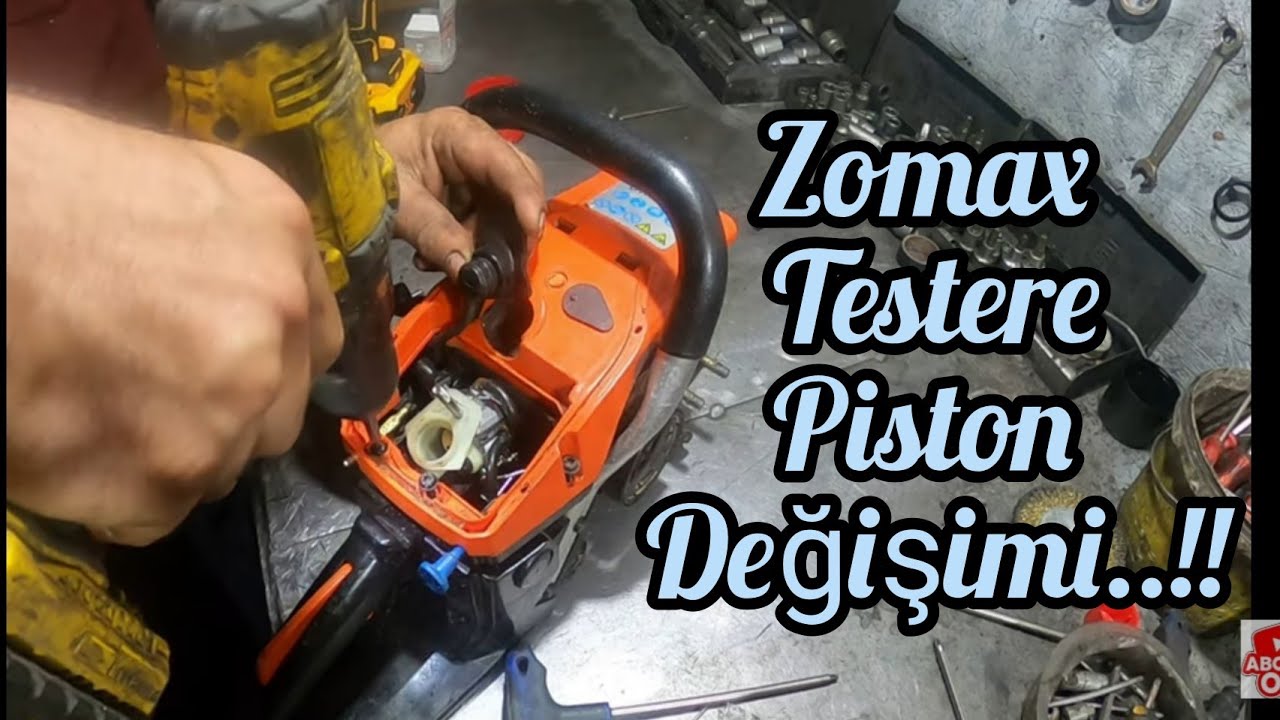 Zomax 5020 Motorlu testere Piston Değişimi  / Benzin Hortumu Çürümüş..
