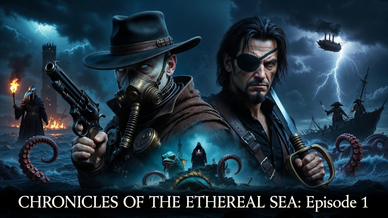 THE AETHERSEA CHRONICLES: Episode 1 – Arrival (Pilot) | AI FILM