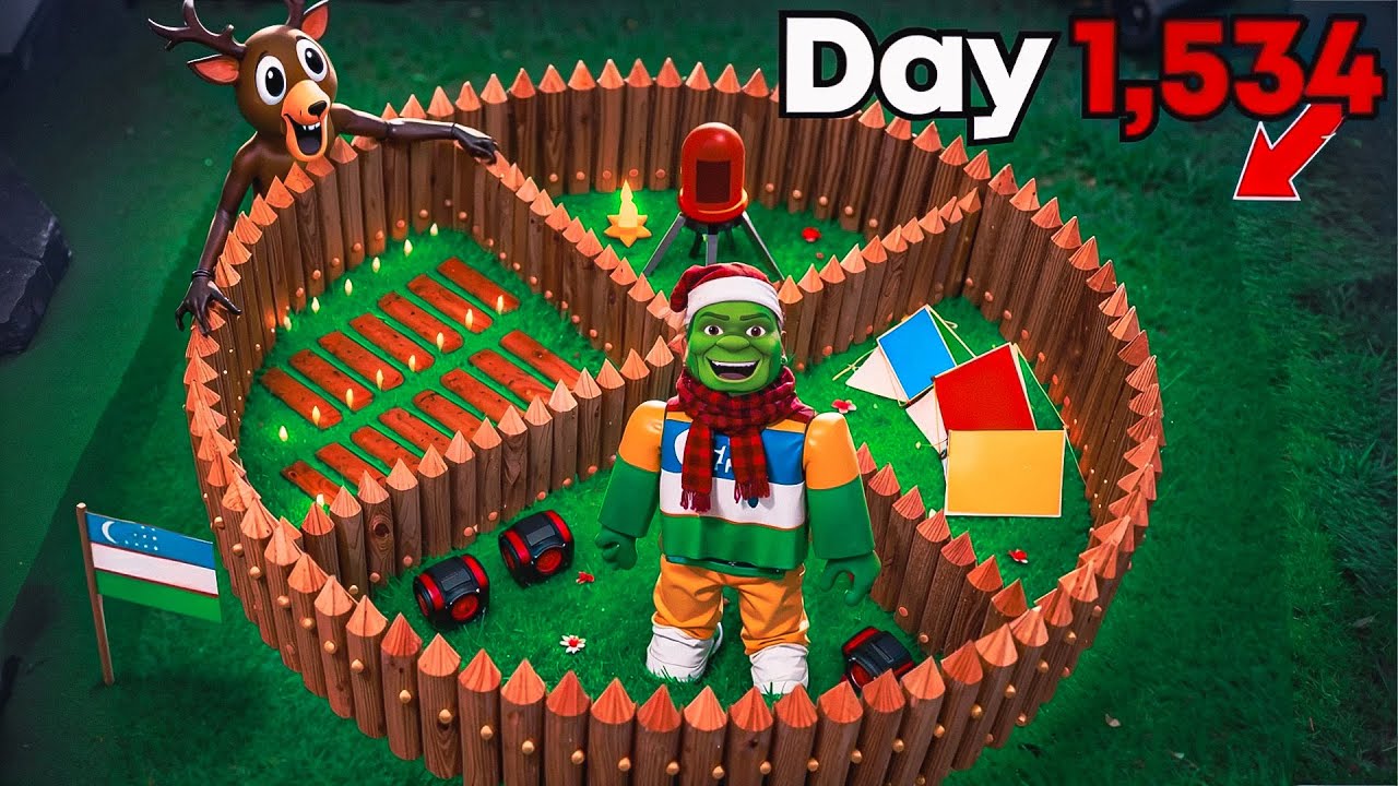 UZBEK ROBLOX. QO’RQINCHILI O'RMONDA 99 KUN😱