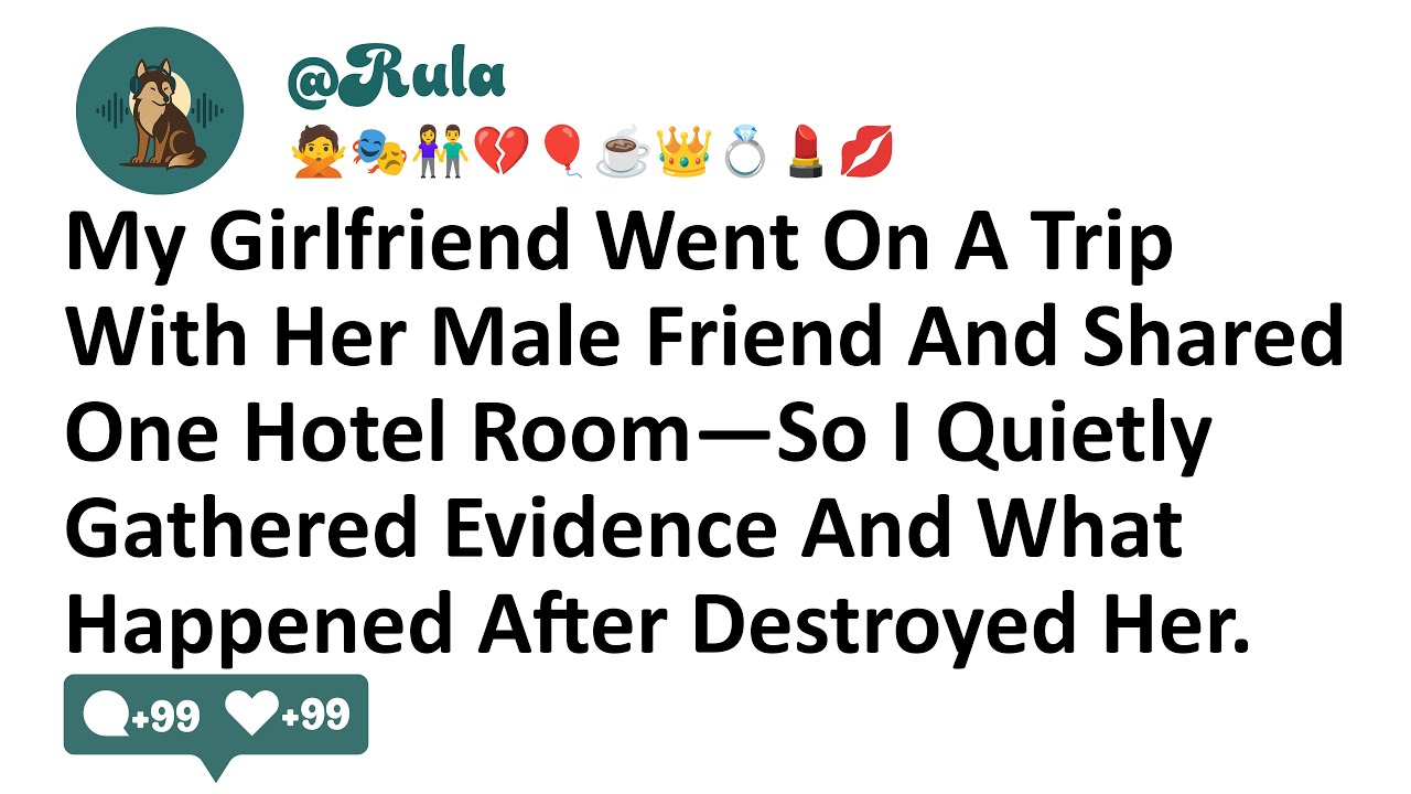 My GF Went On A Trip With Her Male Friend & Shared One Hotel Room—So I Quietly Gathered Evidence...