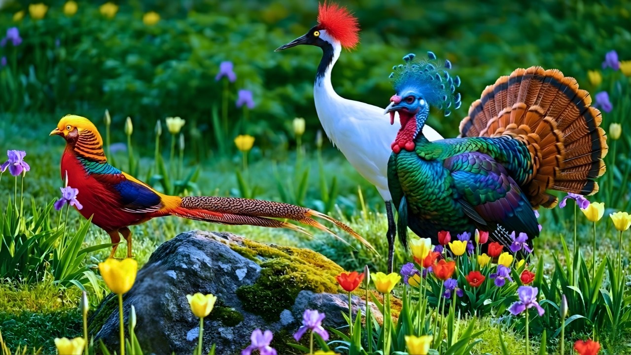 Tranquil Forest Ambience | Nature Sounds and Birds Singing for Stress Relief