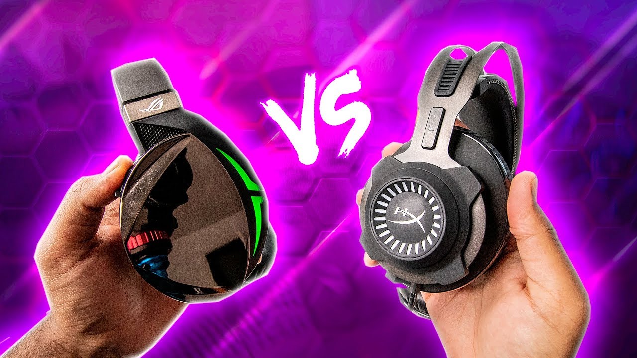 7.1 Gaming Headset BATTLE!  ROG STRIX Fusion 500 vs Revolver S