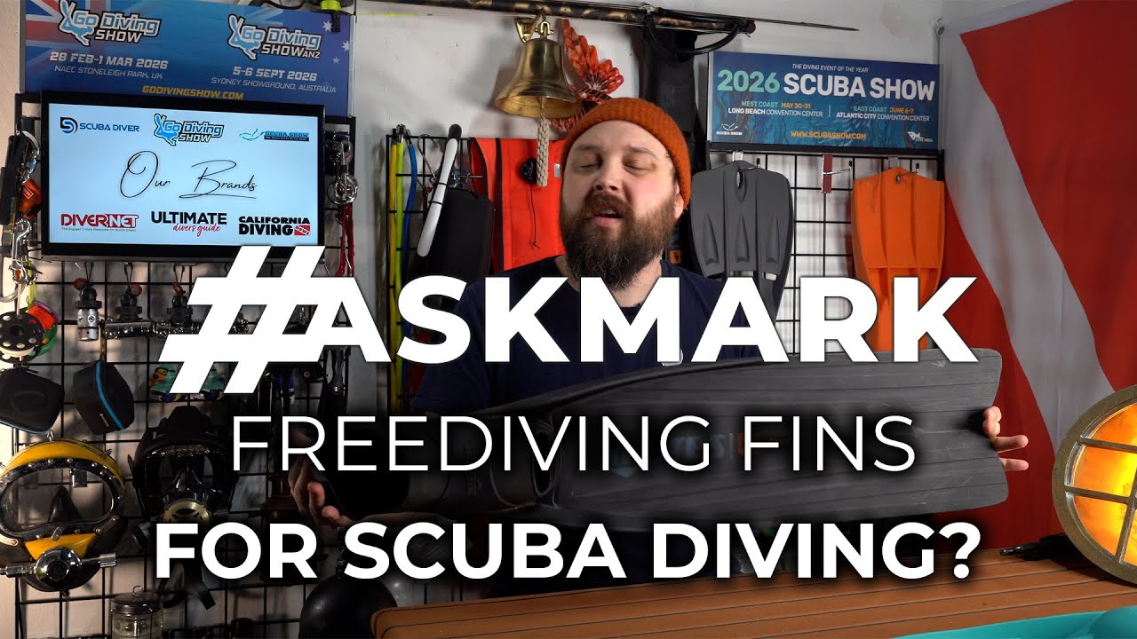 Are Freediving Fins Good for Scuba Diving? #askmark