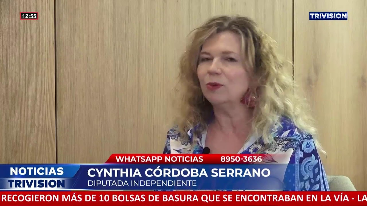 Diputada Cynthia Córdoba presenta observaciones en el proyecto de ley sobre Crucitas.
