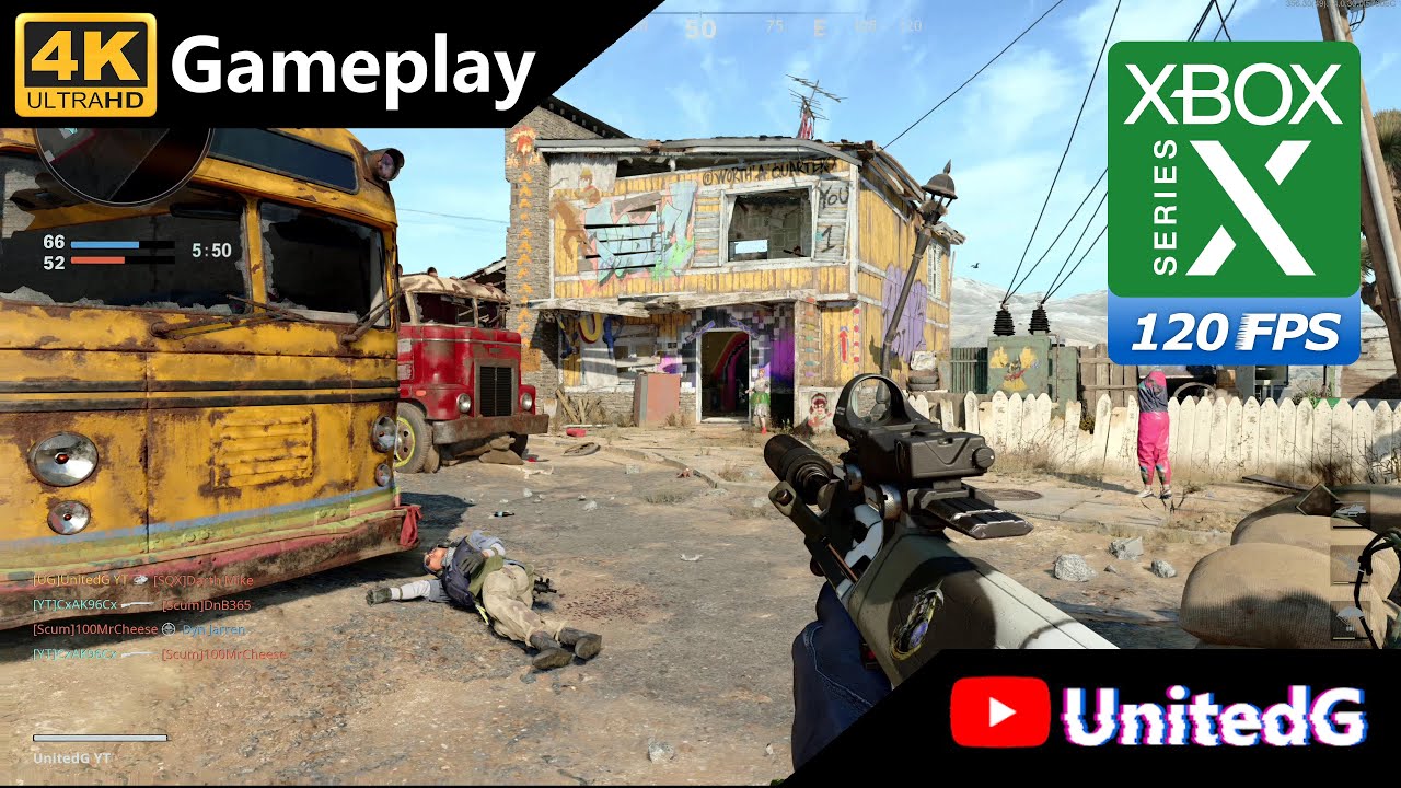 Call of Duty Cold War NUKETOWN Gameplay 4K