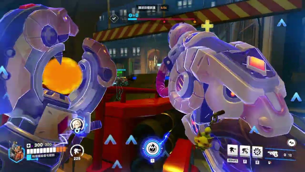 Overwatch 砲台連接大腦