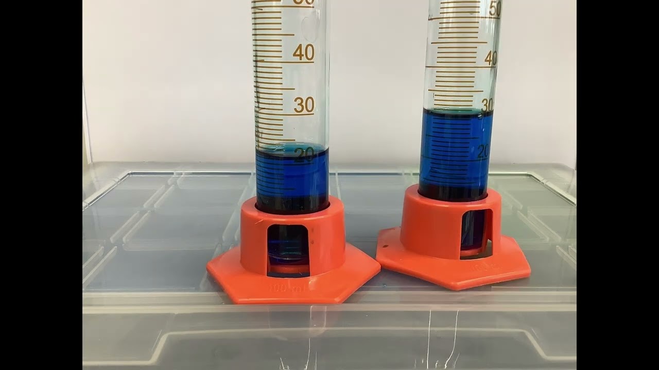 Dynamisches Chemisches Gleichgewicht - Stechheber Modellversuch