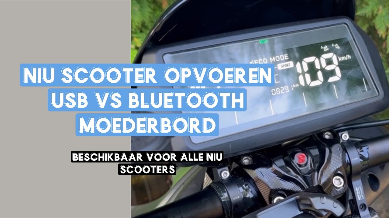 NIU Scooter Snelheid Opvoeren Ontgrenzen (2024) & Begrenzen