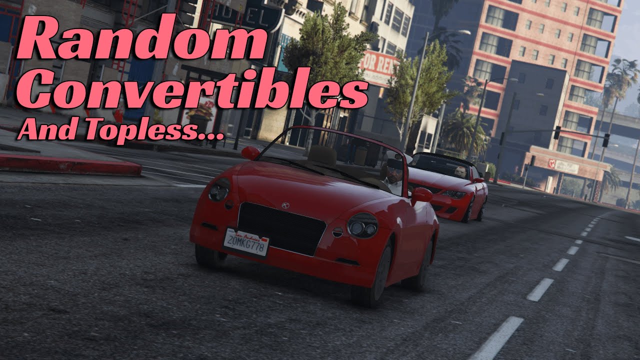 Random Convertibles and Topless - Bonus Gfred №31