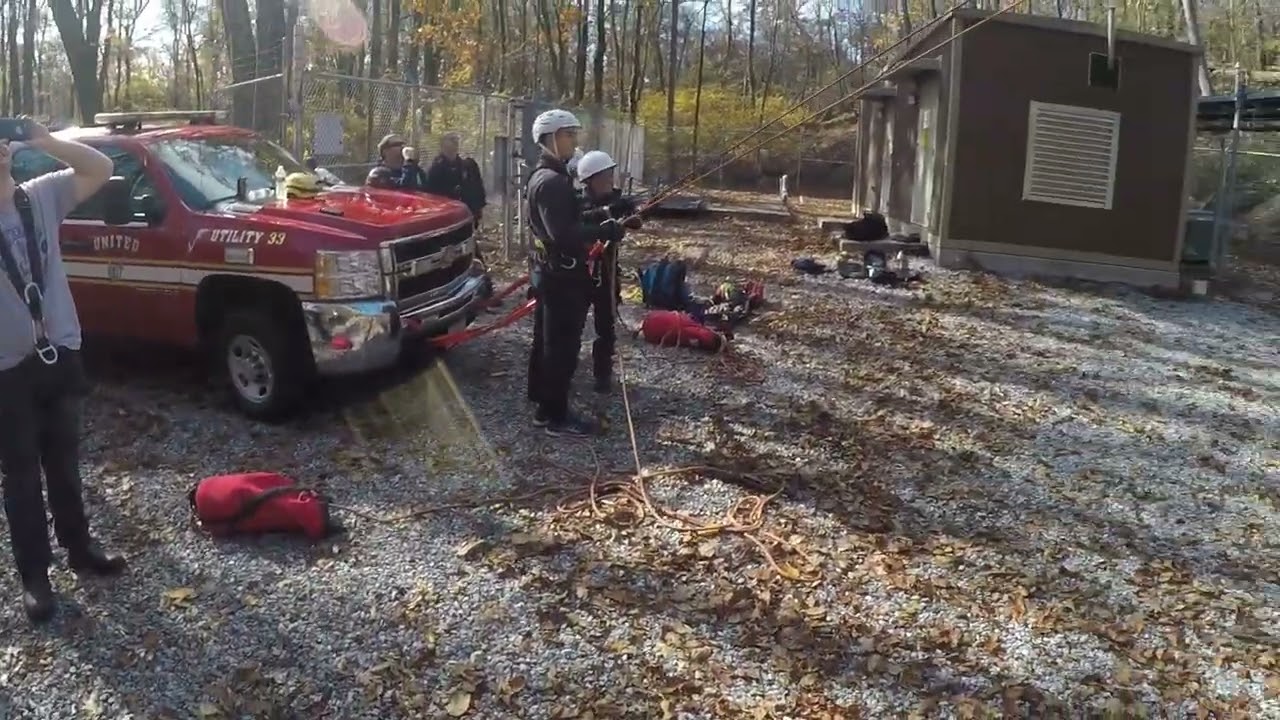 Tech Rope Rescue - Tower Rescue Oct. 2020