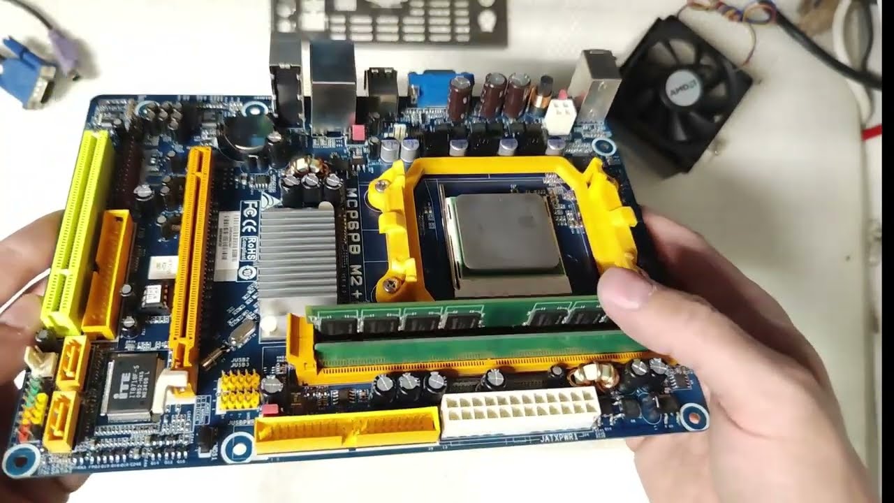 Sometimes they pop - Testing Vintage to Modern Motherboard! 😱