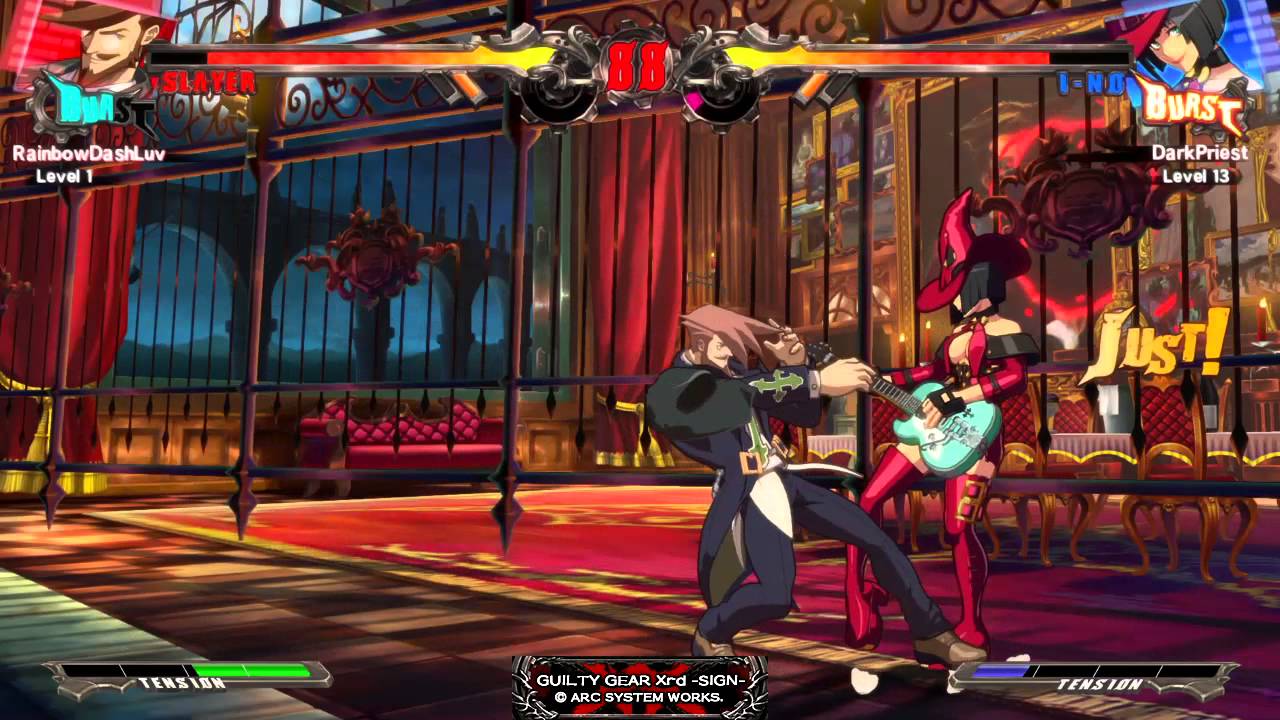 Guilty Gear Xrd -SIGN- Slayer vs I-no