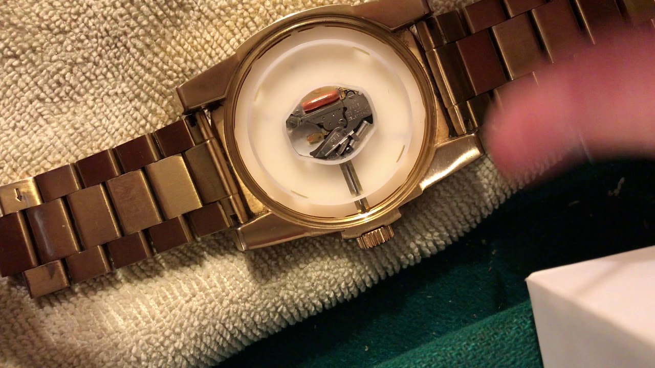 Как заменить батарею в часах Nixon The Corporal SS